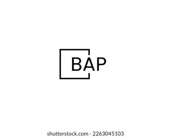 Bap Letter Initial Logo Design Vector Stock Vector (Royalty Free) 2263045103 | Shutterstock