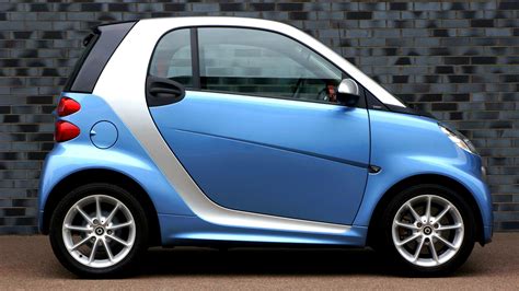 Blue Smart Fortwo · Free Stock Photo