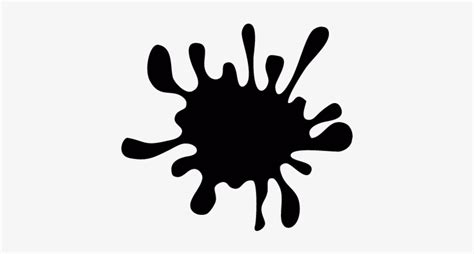 Splatter Vector - Black Paint Splash Clipart Transparent PNG - 400x400 ...