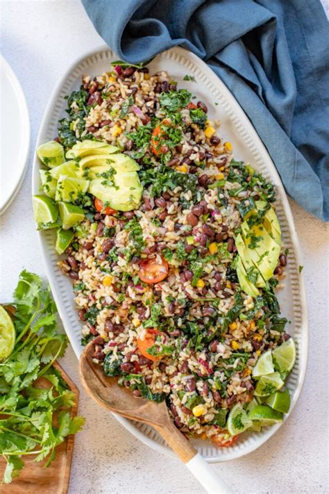 Black Bean Brown Rice Salad - This Savory Vegan