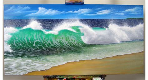 Mont Marte Global | Ocean waves art, Wave painting, Water painting