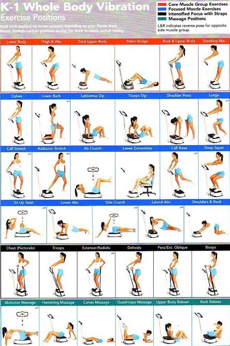 Vibration exercise, Vibration plate exercises, Power plate workout