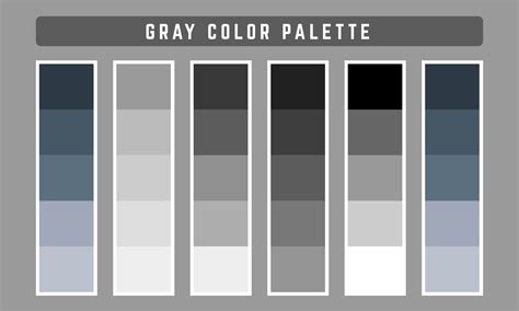 Color Palette Grey Vector Art, Icons, and Graphics for Free Download