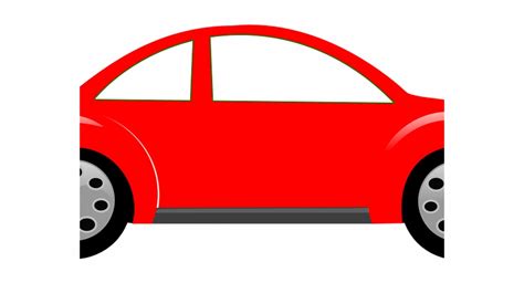 Car Vector Graphics Auto Rossa Disegno - Clip Art Library