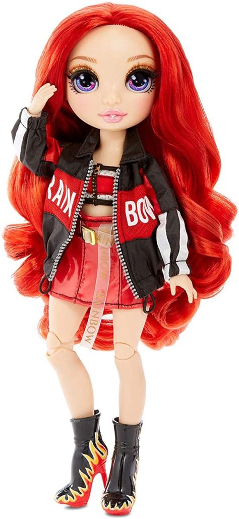 Rainbow High Ruby Anderson – Red Fashion Doll with 2 Outfits – Shop876kids