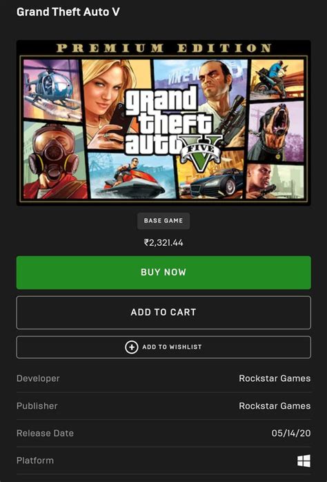 Rockstar Games Gta V