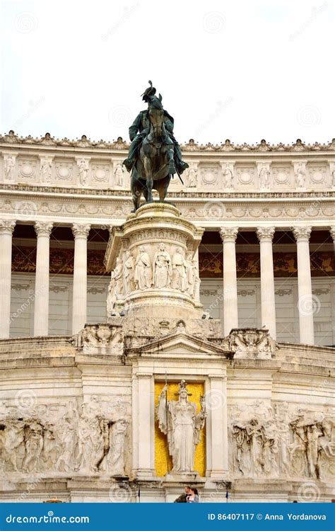 Altare Della Patria Monument Rome Italy Stock Image - Image of monument, rome: 86407117