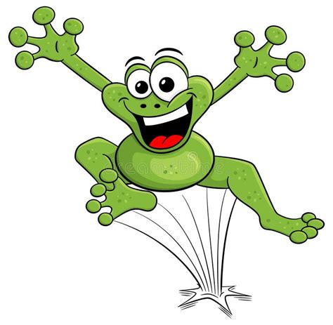 Jumping Frog Cartoon