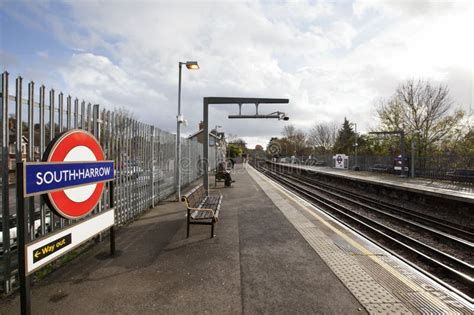 South Harrow Tube Station editorial photography. Image of station - 23221967