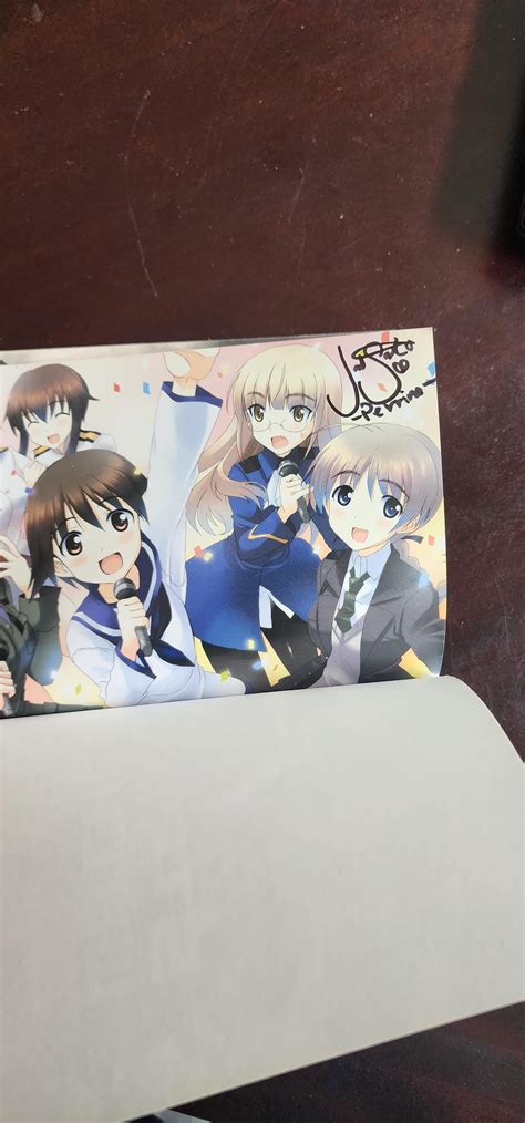 Got my Strike Witches manga signed by Perrine's English VA, Jad Saxton : r/StrikeWitches