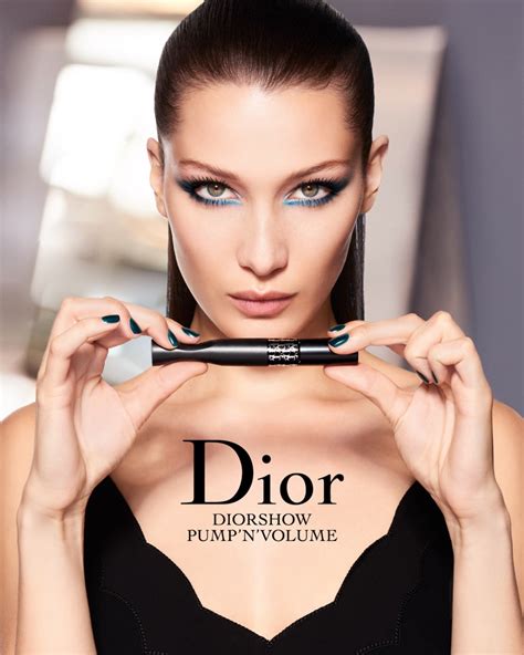 Bella Hadid 'Pumps it Up' in Her First Dior Makeup Campaign – Fashion ...