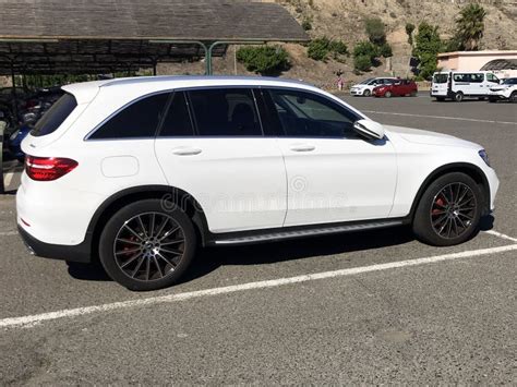 White Mercedes-Benz GLC SUV Editorial Photo - Image of street, parking: 136353911