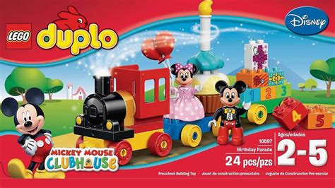 Disney Mickey Mouse Clubhouse Birthday Parade Lego Duplo 10597 Set Movie/Episode 2016! - YouTube