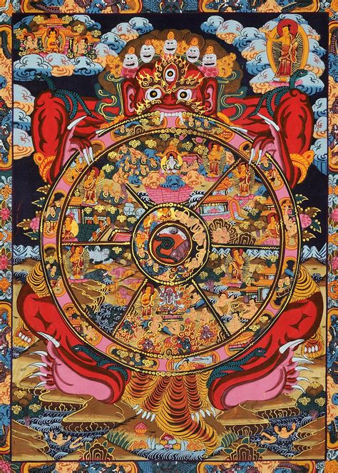 Tibetan Buddhist Wheel of Life