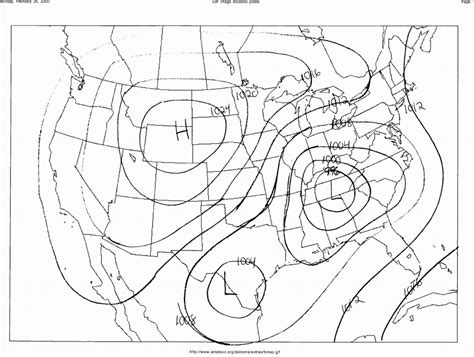 Weather Map Worksheets Printable - Printable Maps