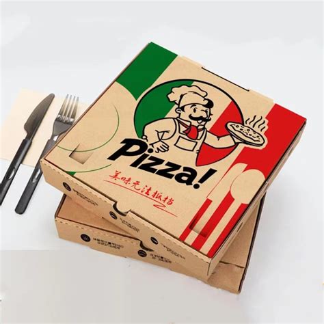 Free Design New Style Pizza Box Food Baking Paper Boxes - Pizza Box and Packaging Box