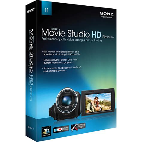 Sony Vegas Movie Studio HD Platinum 11 | Musician's Friend