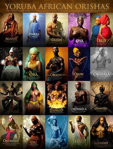 Yoruba African Orishas