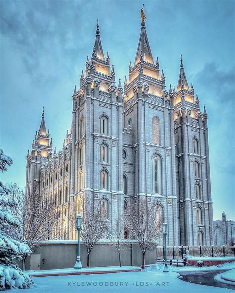 Salt Lake City LDS Temple #slc #saltlake #saltlaketemple #ldstemple | Mormon temples, Lds ...