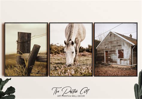 SET of 6 Country Farm Prints Countryside Landscape Photo | Etsy