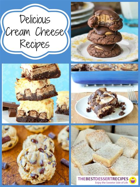 Baking Recipes with Cream Cheese: 36 Cream Cheese Recipes | TheBestDessertRecipes.com