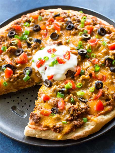 Top 4 Taco Pizza Recipes