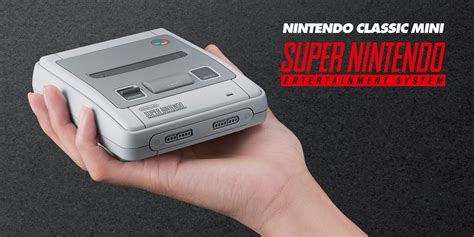 Nintendo announces the Nintendo Classic Mini: Super Nintendo ...