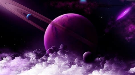 Wallpaper Saturn, planet, purple, 4k, Space Wallpaper Download - High Resolution 4K Wallpaper