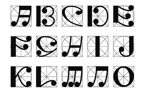 Word free font musical notes - compplm