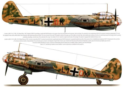 Ju 88A-10 , L1+OK ,1./LG1 N.AFRICA 1942 | Wwii fighter planes, Wwii aircraft, Luftwaffe planes