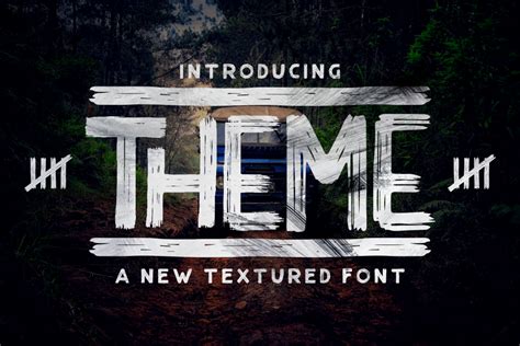 THEME Font | Garisman Studio | FontSpace