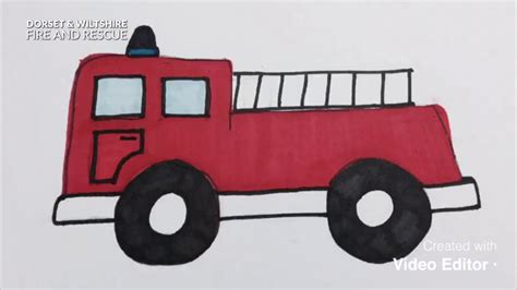 Discover more than 75 fire truck sketch easy super hot - seven.edu.vn