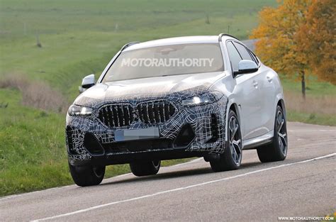 2023 BMW X6 spy shots: Minor update pegged for coupe-like SUV