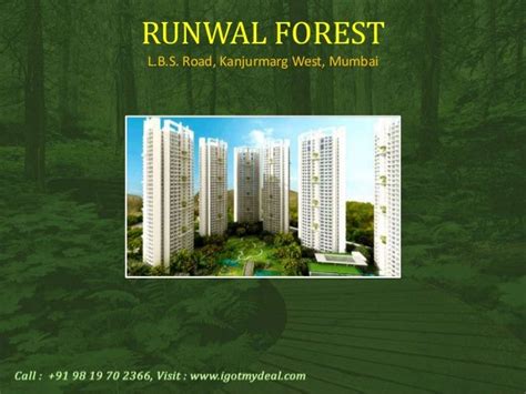 Runwal Forest | Forests Kanjurmarg East Mumbai - Location, Price, Reviews, Brochure