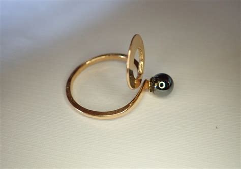 Proantic: Vintage 18k Gold Pearl Ring