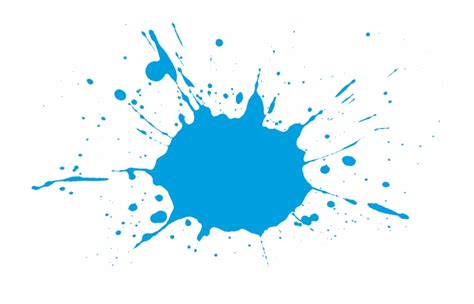 Free Blue Paint Splatter Transparent, Download Free Blue Paint Splatter ...