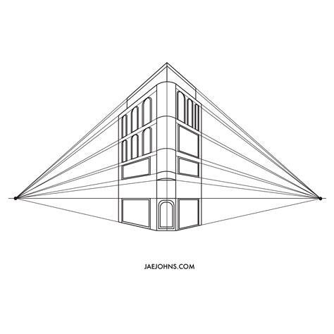 tree house two point perspective drawing - Cook Fronce