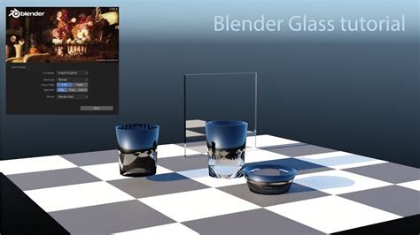 How to Create a quick and easy Glass In Blender 2.93.4 Quick and easy blender Glass Tutorial ...