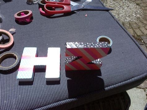 Washi Tape Letters · How To Make A Letter · Decorating on Cut Out + Keep