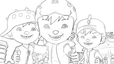 12 Printable Boboiboy Coloring Pages for Kids - Coloring Pages