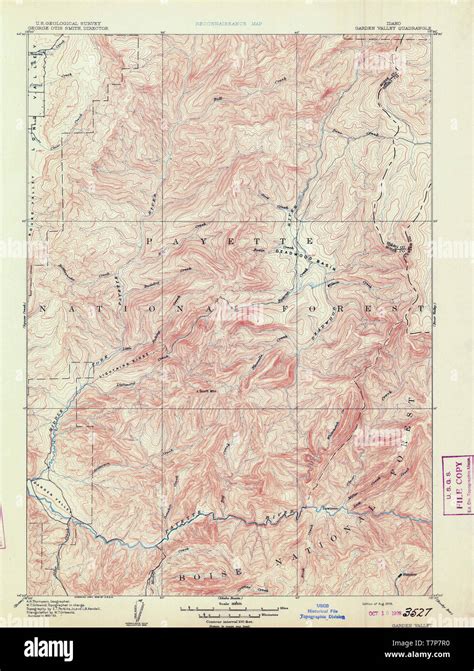 Garden Valley Idaho Map | Draw A Topographic Map