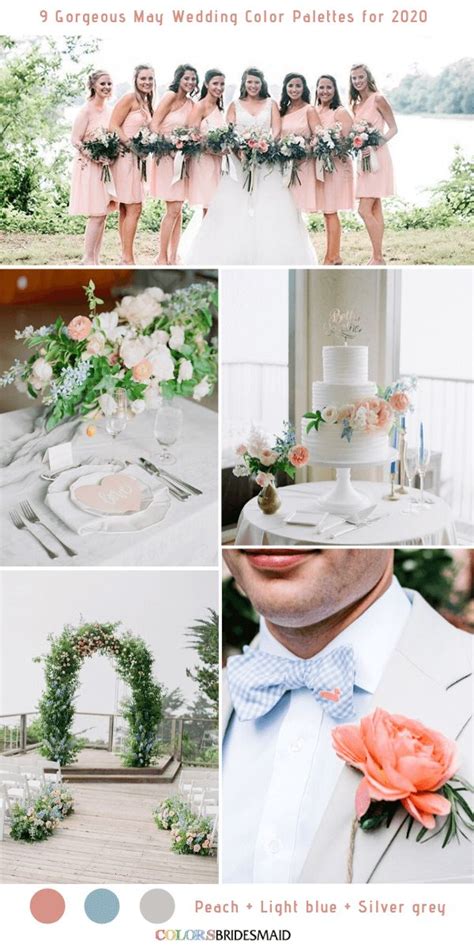 May Wedding Color Schemes - jenniemarieweddings