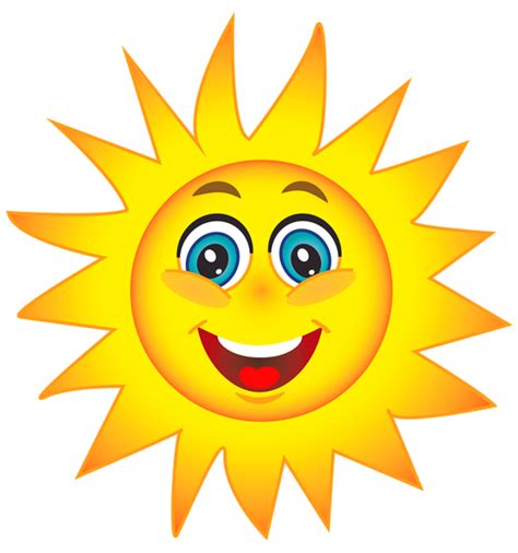 Happy sun clip art - WikiClipArt