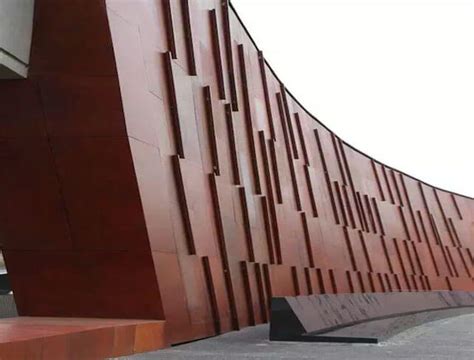 Corten steel wall cladding also called corten steel wall,corten steel cladding, corten steel ...