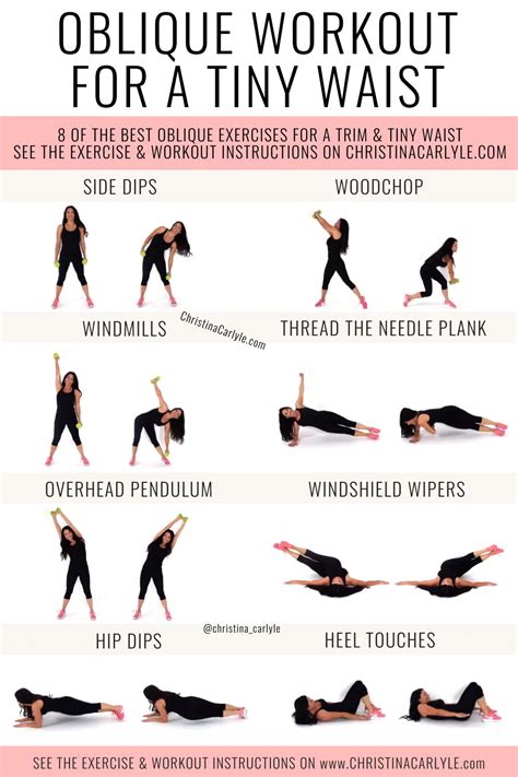 Best Oblique Exercises in an Oblique Workout for a Trim, Tiny Waist