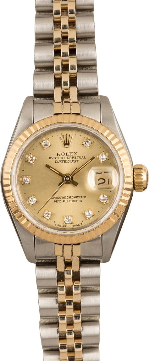 Rolex Two-Tone Oyster Perpetual Ladies Datejust