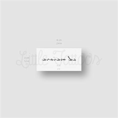 Ad Maiora Temporary Tattoo set of 3 - Etsy