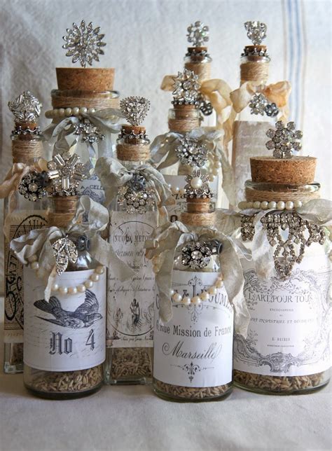 French and Feather: Pretty French Bottles... | Vintage jewelry crafts ...