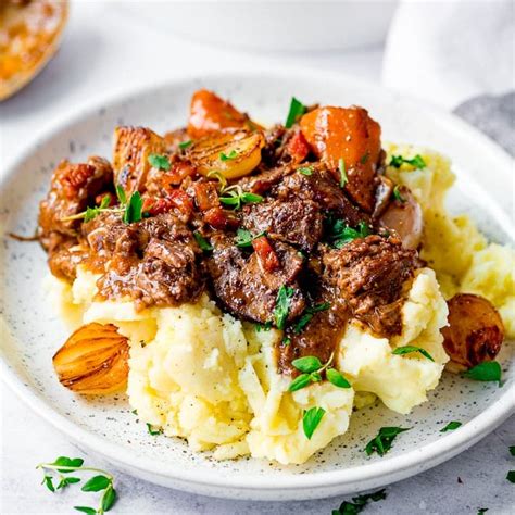 Rich and Comforting Beef Bourguignon - Nicky's Kitchen Sanctuary