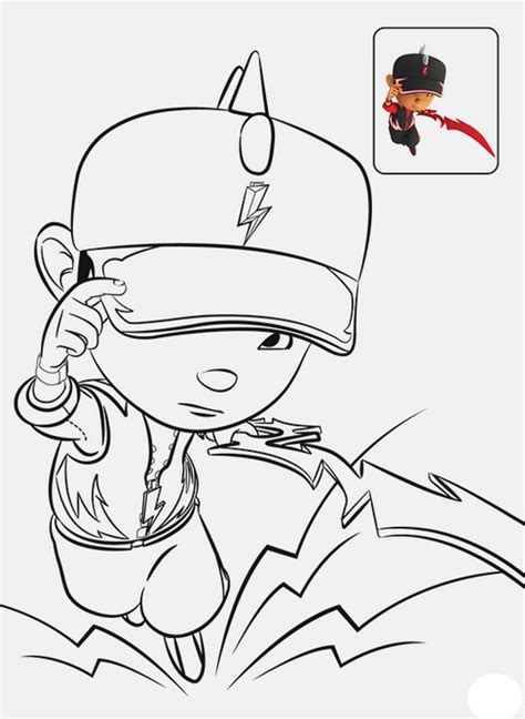 12 Printable Boboiboy Coloring Pages for Kids - Coloring Pages